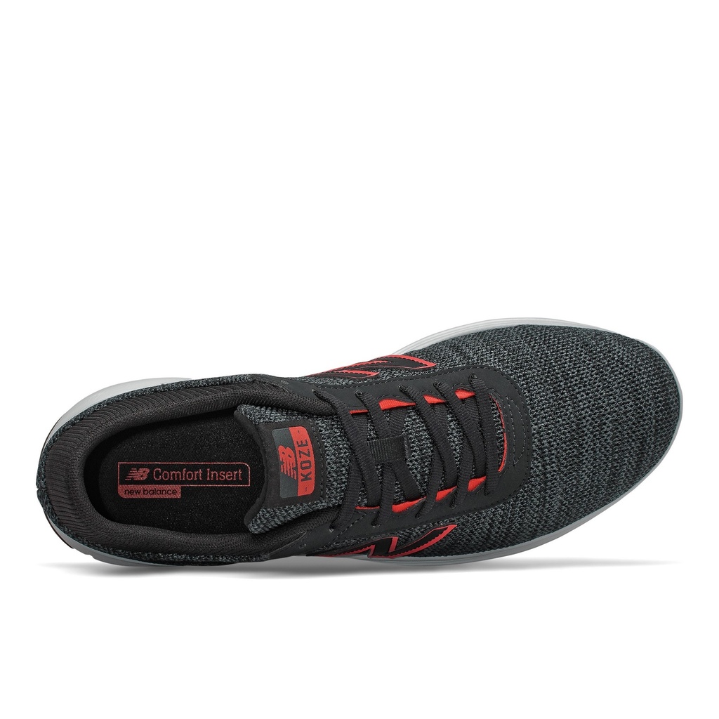 Zapatos de Hombre New Balance Running Koze Negro Rojo Licores Factory